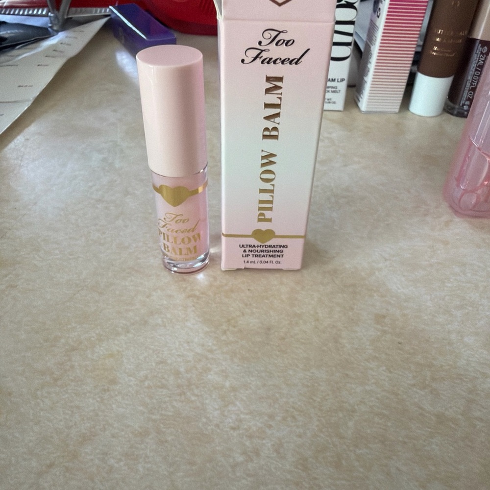 Too Faced Pillow Balm Lip Treatment — Soft Pink